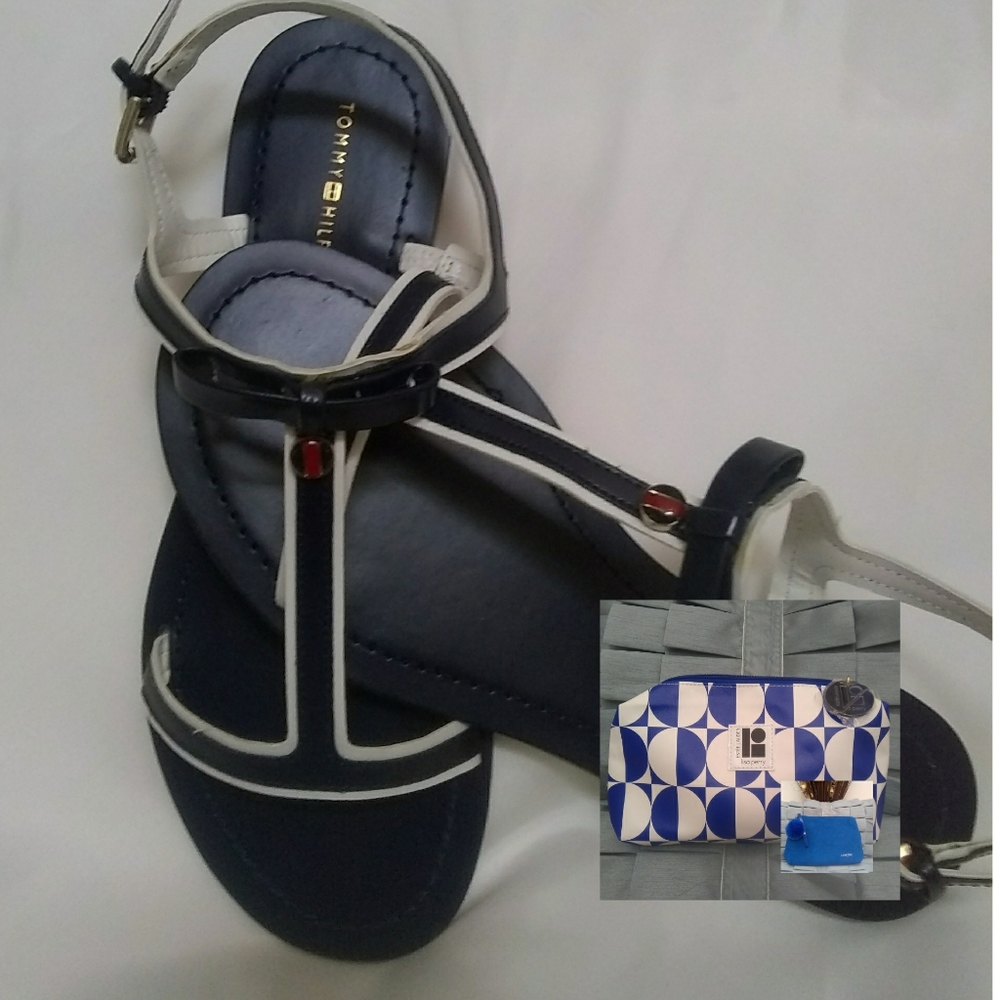Tommy Hilfiger Sandals & Makeup Bags